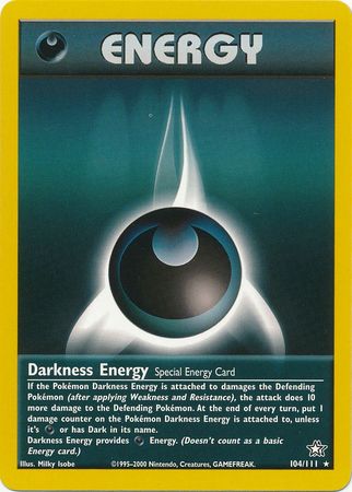 Pokemon TCG JAPANESE VS Darkness Energy NM/M