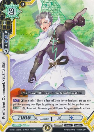 Proficient Command Yoshichika BT02 016EN Uncommon U Luck Logic Believe Betray BT02 Proficient Command Yoshichika BT02 016EN Uncommon U Luck Logic Believe Betray BT02