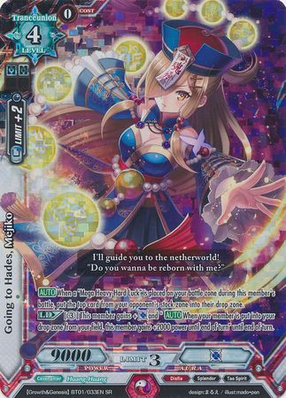 Going to Hades Mejiko BT01 033EN Super Rare SR Going to Hades Mejiko BT01 033EN Super Rare SR