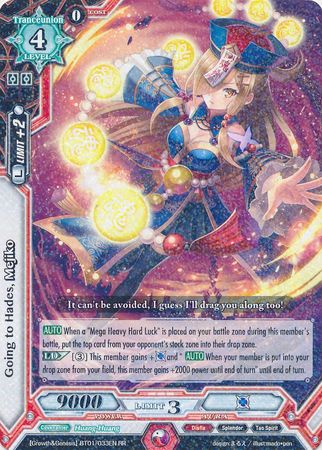 Going to Hades Mejiko BT01 033EN Double Rare RR Going to Hades Mejiko BT01 033EN Double Rare RR