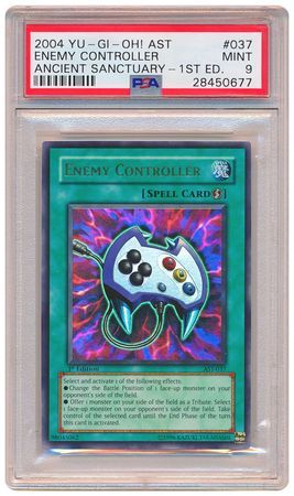 Yugioh Enemy Controller AST-037 Ultra Rare LP