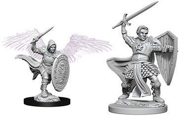 Nolzur s Marvelous Miniatures Unpainted D D Aasimar Paladin Male 3342 Nolzur s Marvelous Miniatures Unpainted D D Aasimar Paladin Male 3342