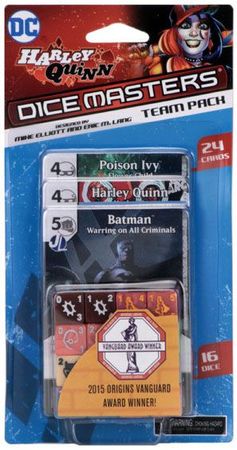 Harley Quinn Team Pack DC Dice Masters All Dice Masters Sealed Product Harley Quinn Team Pack DC Dice Masters All Dice Masters Sealed Product