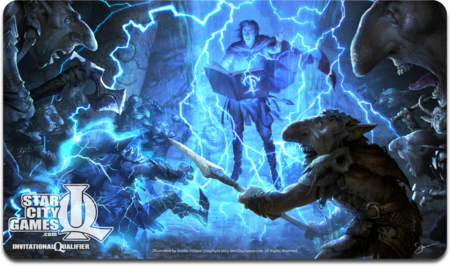 SCG 2013 Invitational Qualifier A Shocking Tale Playmat Other Playmats SCG 2013 Invitational Qualifier A Shocking Tale Playmat Other Playmats