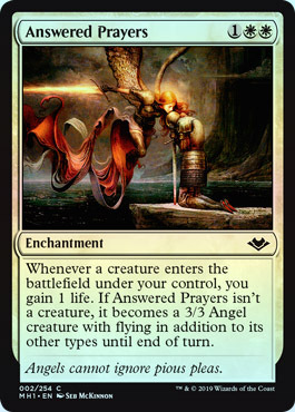 Answered Prayers 002 254 Foil Answered Prayers 002 254 Foil