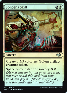 Splicer s Skill 031 254 Foil Modern Horizons Foil Singles Splicer s Skill 031 254 Foil Modern Horizons Foil Singles
