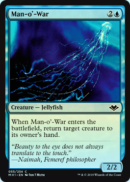 Man o War 055 254 Foil Modern Horizons Foil Singles Man o War 055 254 Foil Modern Horizons Foil Singles