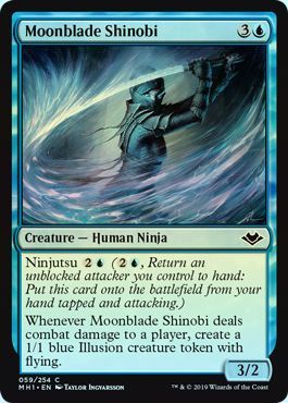 Moonblade Shinobi 059 254 Foil Moonblade Shinobi 059 254 Foil