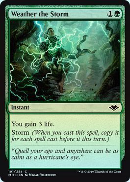 Weather the Storm 191 254 Foil Weather the Storm 191 254 Foil