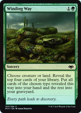 Winding Way 193 254 Foil Modern Horizons Foil Singles Winding Way 193 254 Foil Modern Horizons Foil Singles