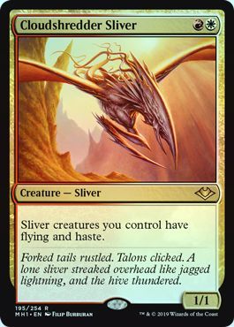 Cloudshredder Sliver 195 254 Foil Cloudshredder Sliver 195 254 Foil