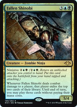 Fallen Shinobi 199 254 Foil Modern Horizons Foil Singles Fallen Shinobi 199 254 Foil Modern Horizons Foil Singles