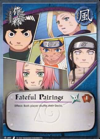 Fateful Pairings M 097 Common Naruto Curse of the Sand Fateful Pairings M 097 Common Naruto Curse of the Sand