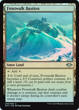 Frostwalk Bastion 240 254 Foil Frostwalk Bastion 240 254 Foil