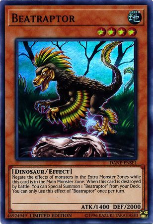 Beatraptor DANE ENSE1 Super Rare Limited Edition Beatraptor DANE ENSE1 Super Rare Limited Edition
