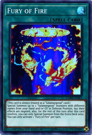 Fury of Fire DANE ENSE2 Super Rare Limited Edition Dark Neostorm 1st Edition Singles Fury of Fire DANE ENSE2 Super Rare Limited Edition Dark Neostorm 1st Edition Singles