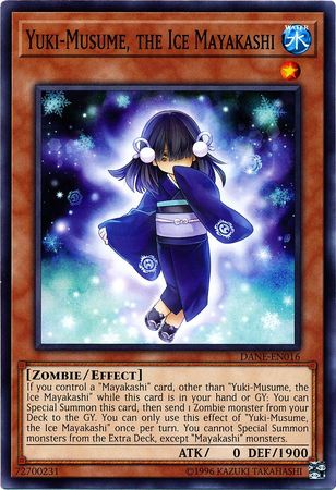 Yuki Musume the Ice Mayakashi DANE EN016 Common Unlimited Dark Neostorm Unlimited Singles Yuki Musume the Ice Mayakashi DANE EN016 Common Unlimited Dark Neostorm Unlimited Singles