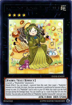 Madolche Teacher Glassoufle DANE EN039 Rare Unlimited Madolche Teacher Glassoufle DANE EN039 Rare Unlimited
