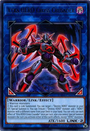 Xtra HERO Cross Crusader DANE EN045 Rare Unlimited Dark Neostorm Unlimited Singles Xtra HERO Cross Crusader DANE EN045 Rare Unlimited Dark Neostorm Unlimited Singles