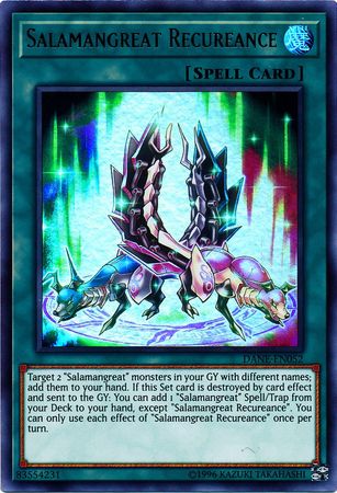 Salamangreat Recureance DANE EN052 Ultra Rare Unlimited Salamangreat Recureance DANE EN052 Ultra Rare Unlimited