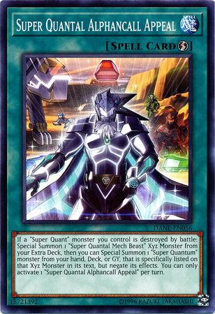 Super Quantal Alphancall Appeal DANE EN056 Common Unlimited Dark Neostorm Unlimited Singles Super Quantal Alphancall Appeal DANE EN056 Common Unlimited Dark Neostorm Unlimited Singles