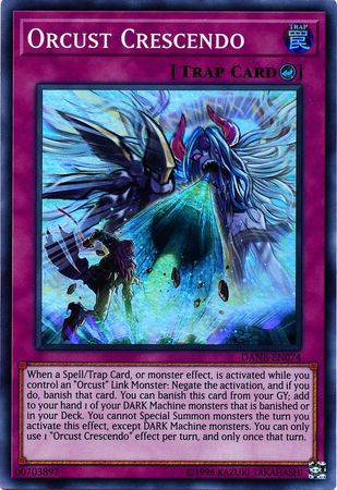 Orcust Crescendo DANE EN074 Super Rare Unlimited Orcust Crescendo DANE EN074 Super Rare Unlimited