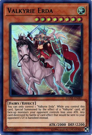 Valkyrie Erda DANE EN087 Ultra Rare Unlimited Valkyrie Erda DANE EN087 Ultra Rare Unlimited