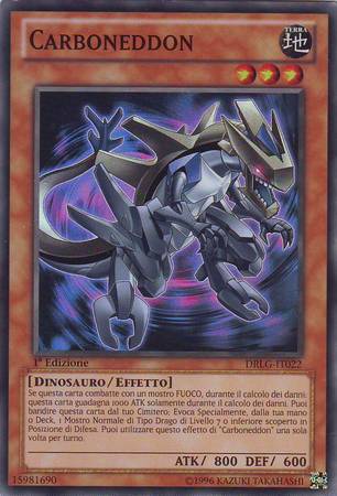 Carboneddon DRLG IT022 Super Rare 1st Edition Carboneddon DRLG IT022 Super Rare 1st Edition