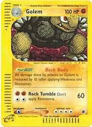Golem 14 165 Holo Rare Expedition Singles Golem 14 165 Holo Rare Expedition Singles