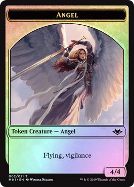 Angel Token 002 021 Foil Modern Horizons Foil Singles Angel Token 002 021 Foil Modern Horizons Foil Singles