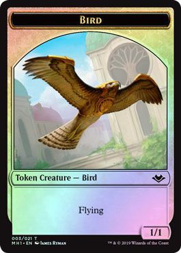 Bird Token 003 021 Foil Modern Horizons Foil Singles Bird Token 003 021 Foil Modern Horizons Foil Singles