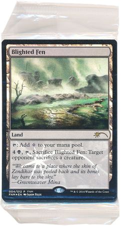 Blighted Fen FNM Promo Pack of 5 Cards MTG Friday Night Magic FNM Blighted Fen FNM Promo Pack of 5 Cards MTG Friday Night Magic FNM