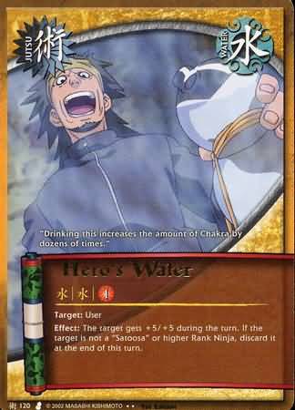 Hero s Water J 120 Rare Hero s Water J 120 Rare