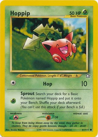Hoppip 61 111 Common Unlimited Neo Genesis Unlimited Singles Hoppip 61 111 Common Unlimited Neo Genesis Unlimited Singles