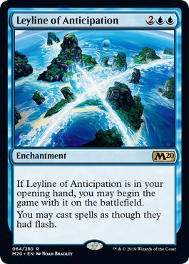 Leyline of Anticipation 064 280 Magic 2020 M20 Singles Leyline of Anticipation 064 280 Magic 2020 M20 Singles