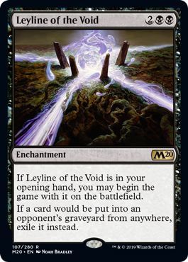 Leyline of the Void 107 280 Magic 2020 M20 Singles Leyline of the Void 107 280 Magic 2020 M20 Singles