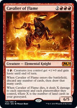 Cavalier of Flame 125 280 Cavalier of Flame 125 280