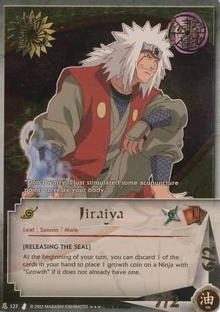 Naruto TCG: Jiraiya (Releasing The cheapest Seal)