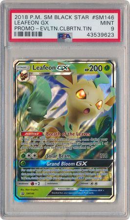 Leafeon GX SM146 Black Star Promo Holo Mint Pokemon Card