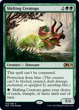 Shifting Ceratops 194 280 Magic 2020 M20 Singles Shifting Ceratops 194 280 Magic 2020 M20 Singles