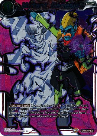 Mutant Genesis EX06 07 Foil Expansion Rare Mutant Genesis EX06 07 Foil Expansion Rare