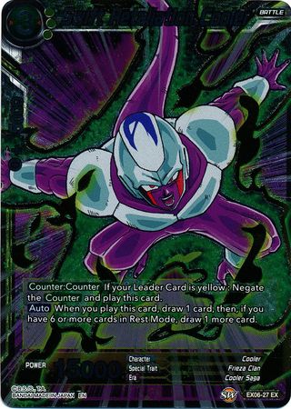 Swift Retaliation Cooler EX06 27 Foil Expansion Rare Dragon Ball Super Special Anniversary Box Foil Singles Swift Retaliation Cooler EX06 27 Foil Expansion Rare Dragon Ball Super Special Anniversary Box Foil Singles