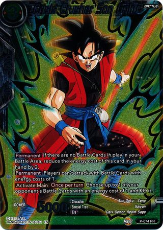 Promo Cards Crisis Crusher Son Goku P-074 p2-5977