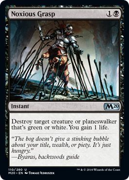 Noxious Grasp 110 280 Noxious Grasp 110 280