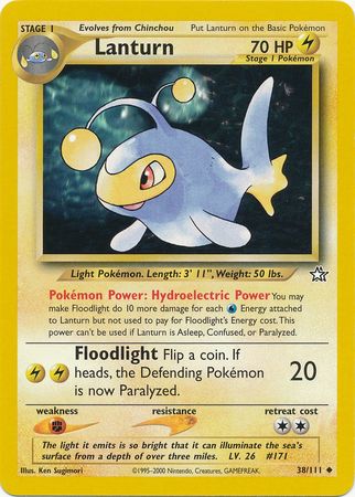 Lanturn 38 111 Uncommon Unlimited Neo Genesis Unlimited Singles Lanturn 38 111 Uncommon Unlimited Neo Genesis Unlimited Singles