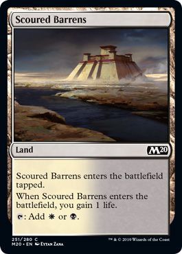 Scoured Barrens 251 280 Magic 2020 M20 Singles Scoured Barrens 251 280 Magic 2020 M20 Singles