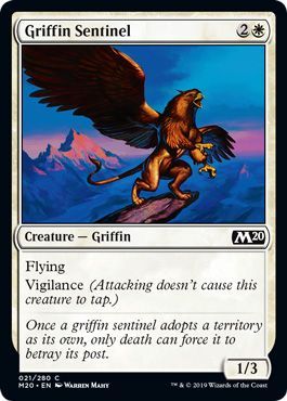 Griffin Sentinel 021 280 Magic 2020 M20 Singles Griffin Sentinel 021 280 Magic 2020 M20 Singles