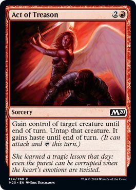 Act of Treason 124 280 Magic 2020 M20 Singles Act of Treason 124 280 Magic 2020 M20 Singles