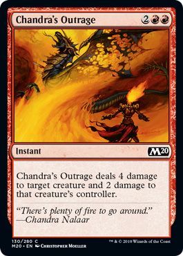 Chandra s Outrage 130 280 Chandra s Outrage 130 280
