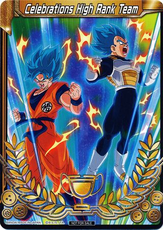 Celebrations High Rank Team SSB Goku and Vegeta Merit Token Celebrations 2019 Dragon Ball Super Merit Tokens Celebrations High Rank Team SSB Goku and Vegeta Merit Token Celebrations 2019 Dragon Ball Super Merit Tokens